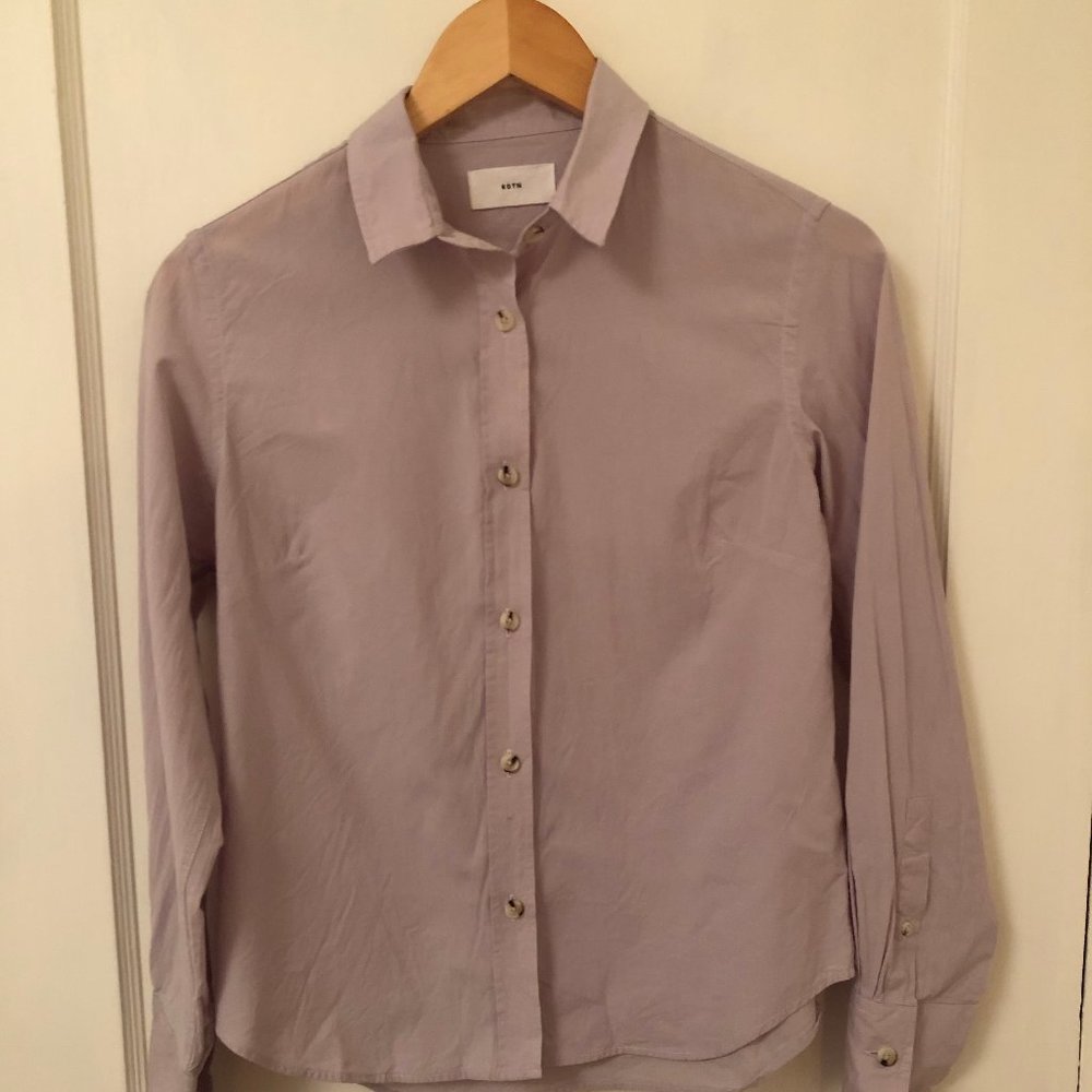 kotn Purple Solid Formal Shirt
